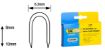 Cable Staples CT45/10mm white (1000 pc/box)
