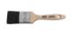 Flat paintbrush 50mm black bristle(12th) B/L57