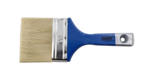 Flat paintbrush 4" polyester bristle, B/L71