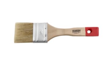 Flat paintbrush 2" white bristle, B/L 59mm