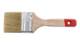 Flat paintbrush 2, 5" white bristle, B/L 64mm
