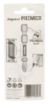 Torsion kruvikeeraja otsikud (E-form), PZ3-50mm, 2tk. Impact Premier  PZ3 • 50 mm • 1/4" • 2 tk