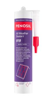 Penosil All Weather Sealant 919 300ml veekindel hermeetik, must