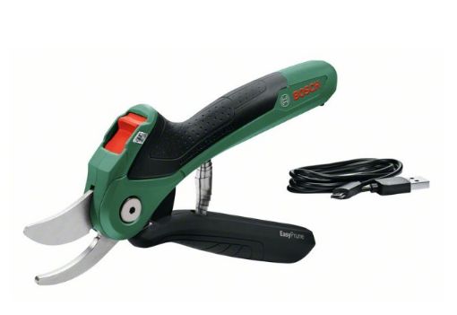 EasyPrune Cordless Pruner 3.6 V LI, Classic green, micro USB cable