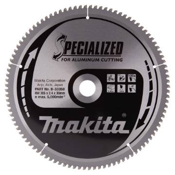T.C.T saeketas 305X2.4X30mm -5° T100 T.C.T • 305 x30 mm • T100 • -5° • Alumiinium