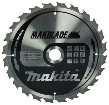 T.C.T saeketas 260X2.3X30mm 20° T24 T.C.T • 260 x30 mm • T24 • 20° • Puidu