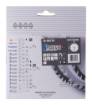 T.C.T saeketas 165X2X20mm -3° T56 T.C.T • 165 x20 mm • T56 • -3° • Alumiinium