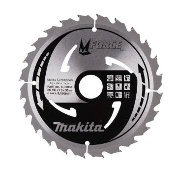 T.C.T saeketas 185X2X30mm 15° T24 T.C.T • 185 x30 mm • T24 • 15° • Puidu