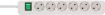Eco-Line extension socket with switch 6-way white 3m H05VV-F 3G1,5