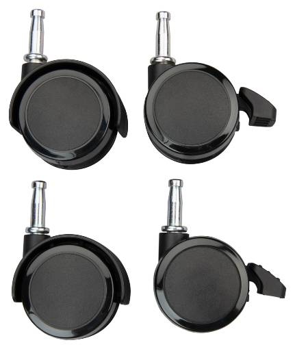 Rataste komplekt 4tk. (2 lukustatavat), VC013G