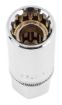 Spline magnetic spark plug socket 21mm, 1/2"
