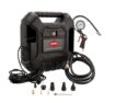 Suitcase air compressor HLO 180 8 bar 1.5 HP/1.1 kW 150 l/min + set of couplings