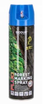 BIODUR Forest marking spray in aerosol package 500 ml - Blue