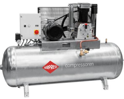 Kompressor 500L, 400V, 7,5kW,tootlikkus 599,9l/min imemisvõimsus 857 l/min