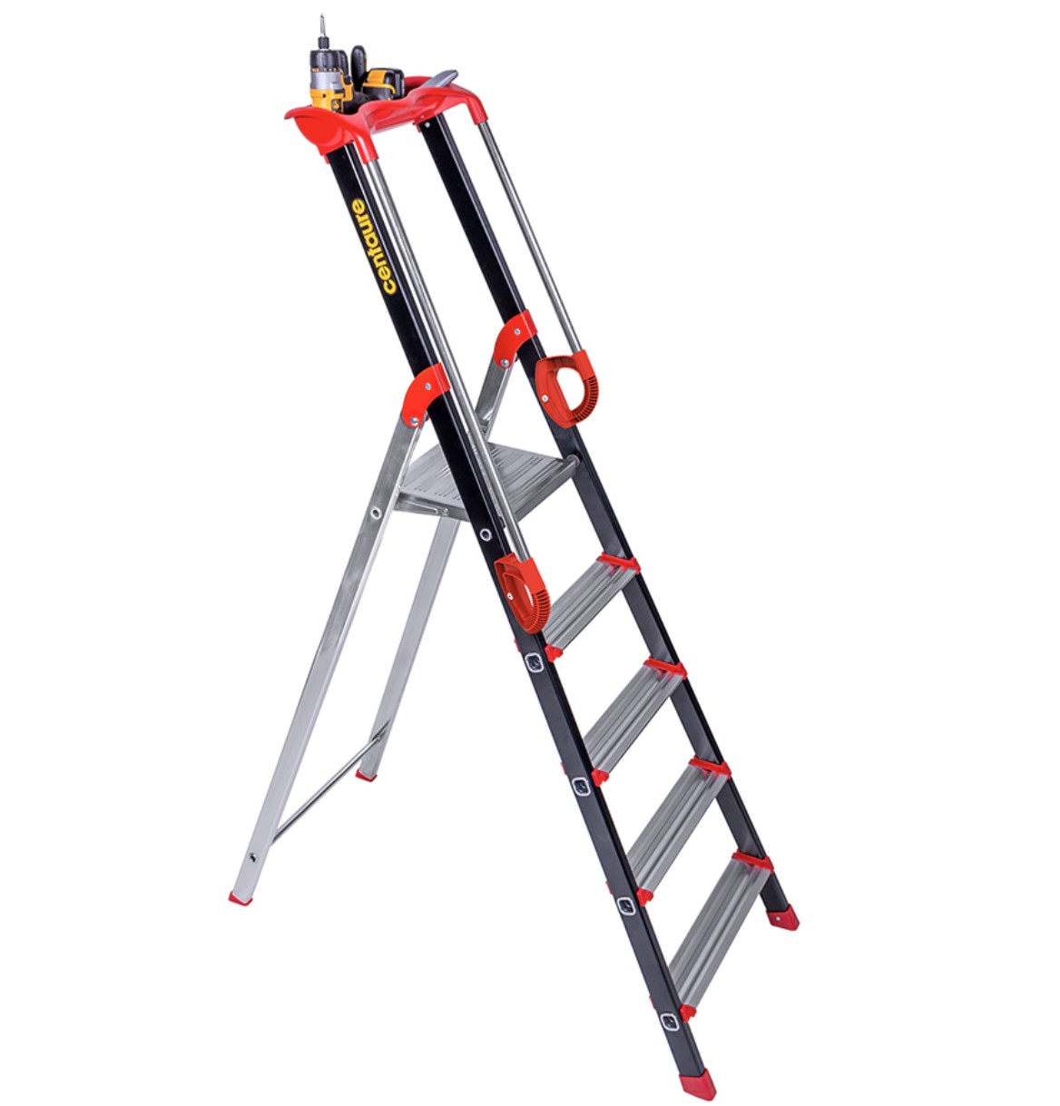 Professional stepladder 7 steps, 3,40m
