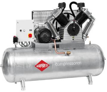 Compressor G 2500-500 SD Pro 11 bar 20 hp/15 kW 1420 l/min 500 l galvanized