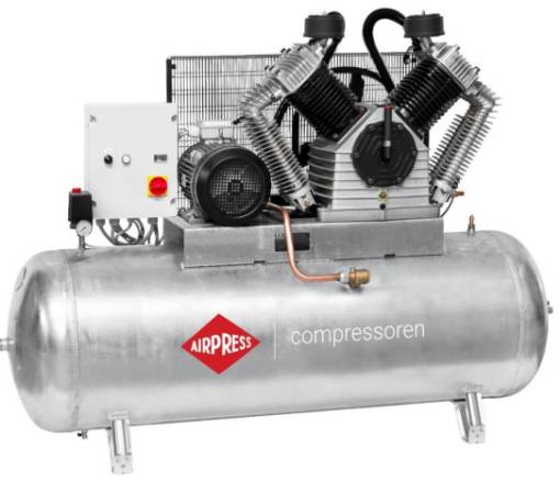 Compressor G 2500-500 SD Pro 11 bar 20 hp/15 kW 1420 l/min 500 l galvanized