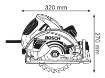 Ketassaag GKS 65 GCE Professional 1800W, 2300-5000 min-1