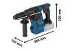 GBH 18V-26 F, LB 2x8.0PrC, 1880CV