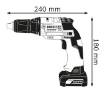 GTB 12V-11, 2x2.0Ah, GAL 12V-20; Belt clip; LB