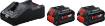 Starter Set 2x8.0Ah PC , GAL 18V-160, Carton