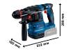 GBH 18V-22 X, 2x4,0Ah, GAL 18V-40; LB