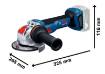 GWX 18V-11 S 125mm Solo, LB