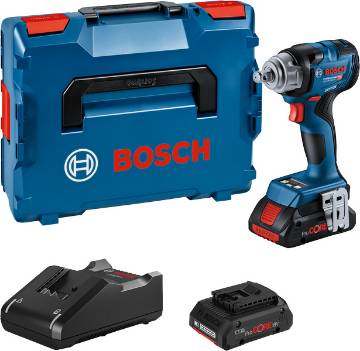 GDS 18V-330 HC 2x4.0Ah ProC, GAL18V-40, CoMo, LB