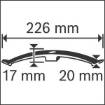 Cable Bow EPB-16 50 pcs