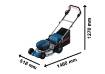 Akumuruniiduk 18V PRO Garden GRA 18V2-46 46cm ilma akuta