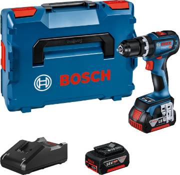 GSB 18V-90 C 2x4.0Ah, GAL 18V-40, LB