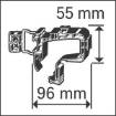 Plastic Cable Holder EPH-20 100 pcs, Carton