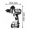 GSB 18V-110 C, LB 2x5.0, 18V-40