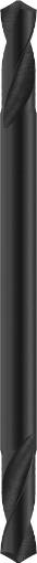 HSS-G puur met.2 lõikes. 3,2x49,0 mm, 10 tk.