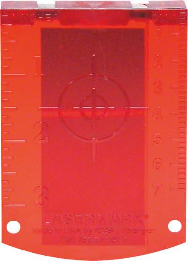 Laserisihttahvel RED