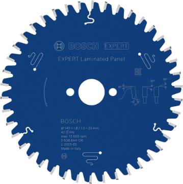 Expert, laminated panel 140x1.8/1.3x20mm, 42