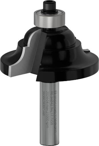 Profilfrees HM R=6,3mm, l=18mm,kinn.8mm