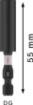 PRO Impact puurijuhik 1/4", 65 mm