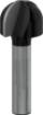 Ümarsoonefrees, 2-poolne R=4 mm, l=9,5 mm,kinn.8m