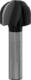 Ümarsoonefrees, 2-poolne R=4 mm, l=9,5 mm,kinn.8m