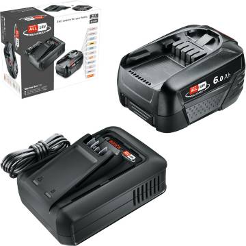 Starter Set 18V 1x6.0Ah , AL18-44