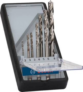 7 puidupuuride kompl. Robust Line 1/4" kuuskant