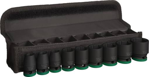 9 kuuskantpadruni kompl PRO Impact 1/4"