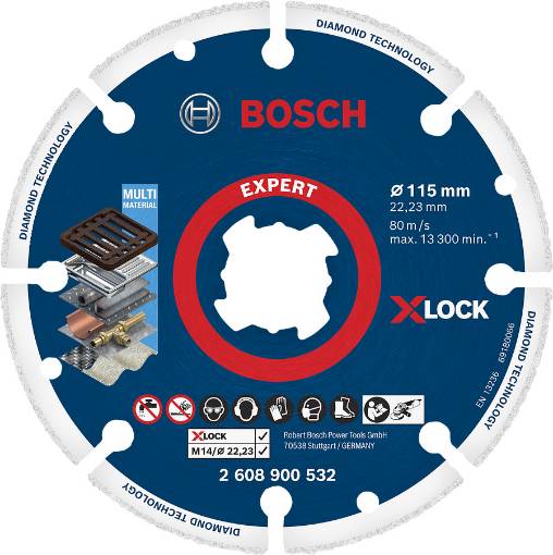 X-LOCK Diamond for Metal 115mm