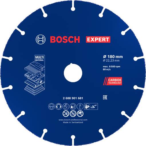 Carbide Multi Wheel 180x22.23mm