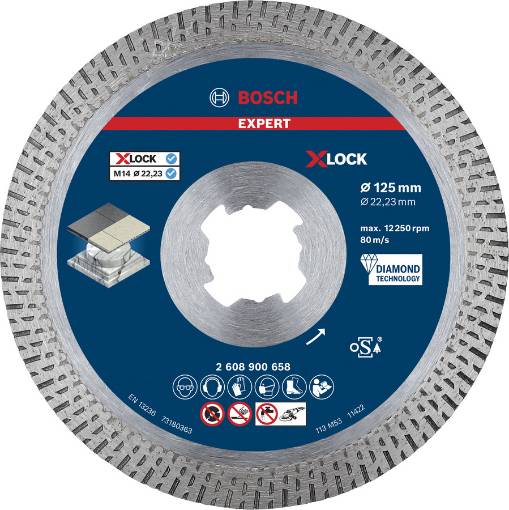 X-LOCK  teemantlõikeketas Hard Ceramic 85x22.23x1.6