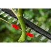 Cordless hedge trimmer UniversalHedgePole 18 incl. rechargeable battery 2.5Ah, charger