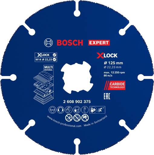 X-LOCK Carbide MultiWheel 115 x 1  mm