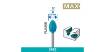 9953DM Karastatud rooste. teras frees,D=9,5mm,1 tk.