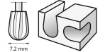 Frees HSS, D=7,2 mm, 2tk
